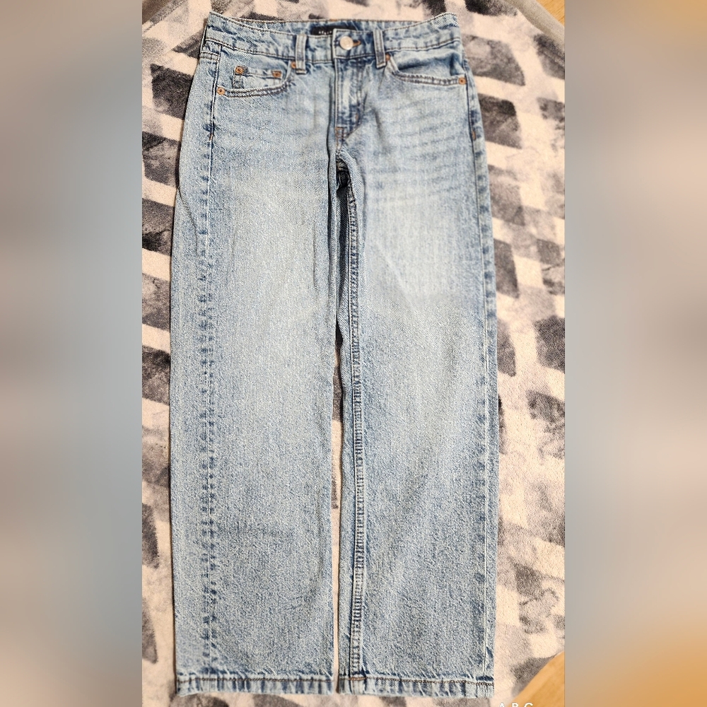 Aeropostale Light Blue Straight Leg Jeans little girl